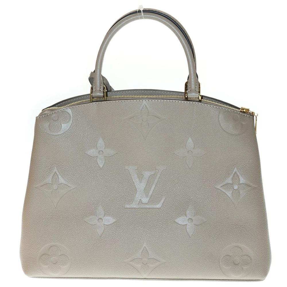 Louis Vuitton Empreinte Palais Beige Grand Bag Hand Embossed Shoulder